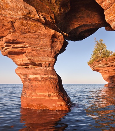 Arch in Apostle Islands
