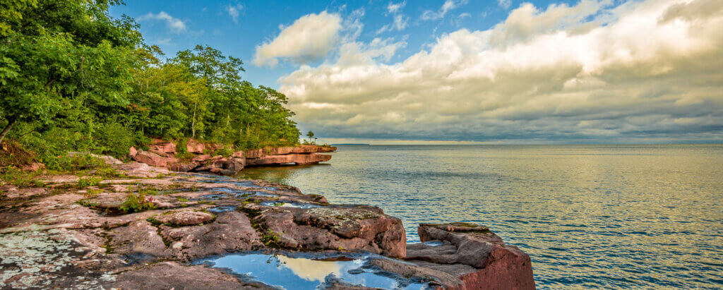 Madeline Island shore