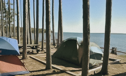 Why the Apostle Islands are a Camping Lover's Dream: Tent on Stockton Island